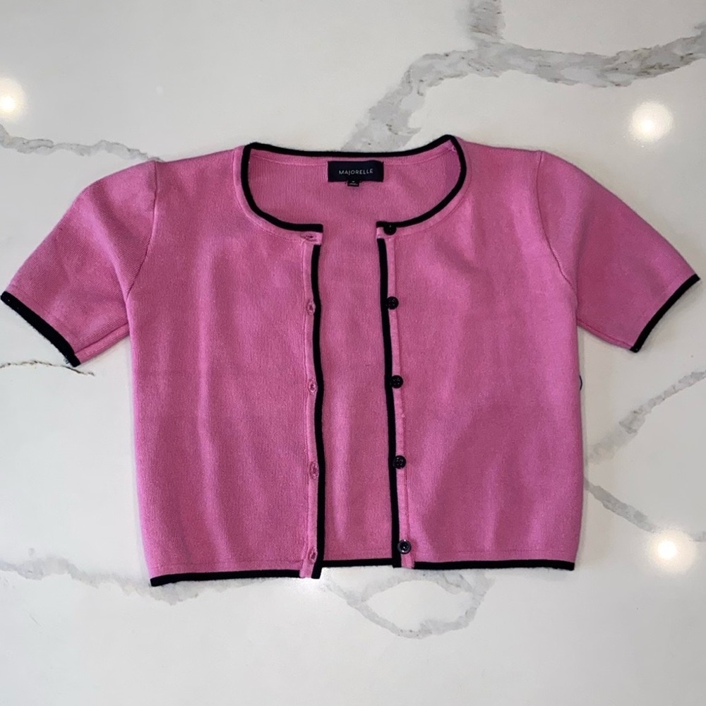 Amy Cardi Set In Pink - Picture 6 of 10
